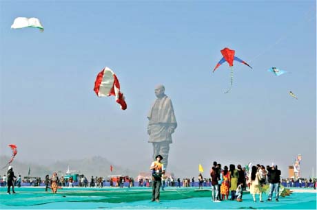 Statue of Unity has emerged as a family holiday destination of international standards, it has been drawing more tourists than the Statue of Liberty