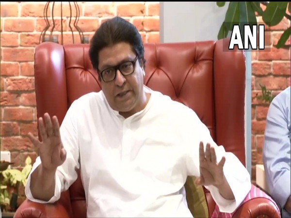 MNS chief Raj Thackeray speaking in a press conference (Photo Source: ANI)