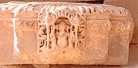 The Ganesha idols are the historical evidence of the Temples of learning at Qutub Complex, part of the broken remains from the 27 Nakshatra Vidya Mandirs that were destroyed by invaders