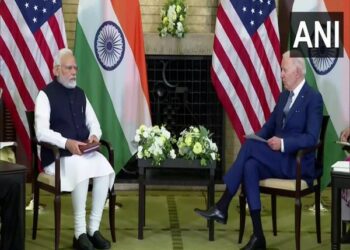 Prime Minister Narendra Modi in a bilateral meeting with US President Joe Biden (Photo Source: ANI)