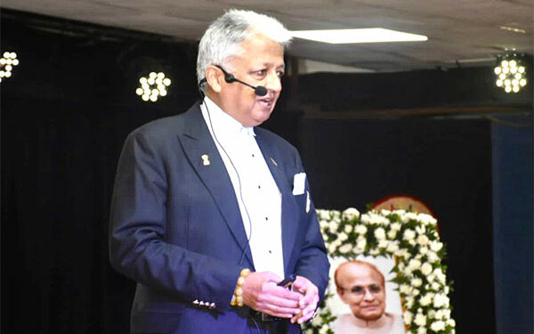 Prime Minister Narendra Modi's Special Advisor Deepak Vohra at the  7th Professor Sarat Mahanta Memorial Lecture (Photo Source: ANI)