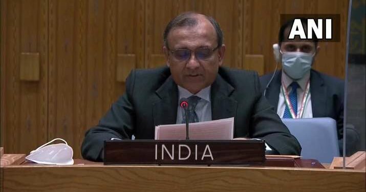 India's permanent representative to the UN, T S Tirumurti (File/ANI)