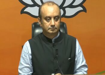 BJP MP Sudhanshu Trivedi (Photo Source: ANI)