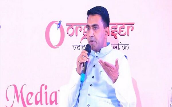 Goa CM Pramod Sawant at Organiser-Panchjanya Media Conclave