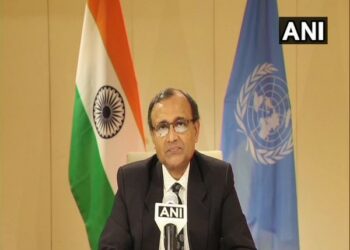 India's Permanent Representative to UN, T S Tirumurti (Photo Source: ANI(