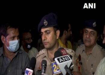 DCP Sameer Sharma speaking to the media (Photo Source: ANI)