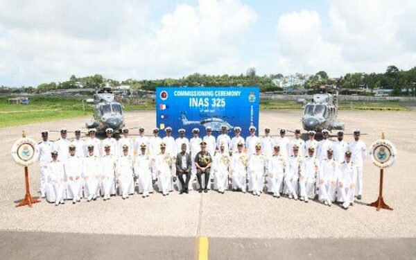 INAS 325 commissioning ceremony (Photo Source: ANI)