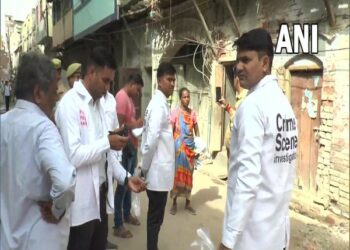 SIT team in Kanpur (Photo Source: ANI)