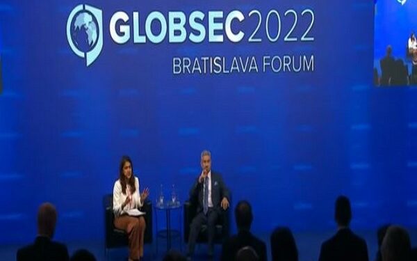 EAM Jaishankar at GLOBSEC 2022 Bratislava Forum (Photo Source: ANI)