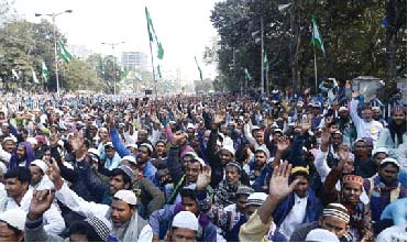 Muslim rally at Kolkata, West Bengal