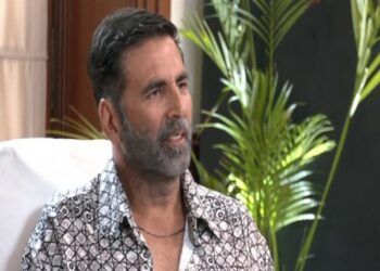 Bollywood actor Akshay Kumar in an exclusive interview with ANI (Photo Source: ANI)