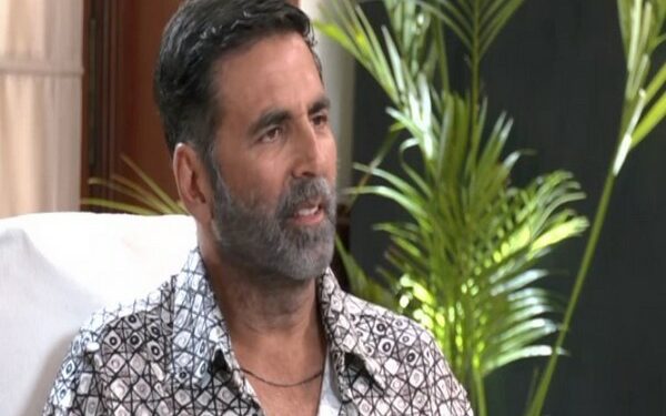 Bollywood actor Akshay Kumar in an exclusive interview with ANI (Photo Source: ANI)