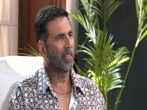Bollywood actor Akshay Kumar in an exclusive interview with ANI (Photo Source: ANI)