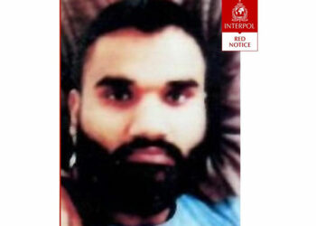 Gangster Satinderjeet Singh alias Goldy Brar (Photo Source: ANI)