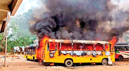Egged on by vested interests, protesters torched buses, trains and public properties after the Centre announced Agnipath scheme