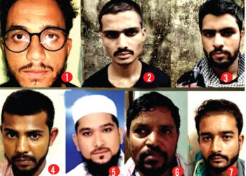 Amravati Police arrested  1. Abdul Tawfiq, 2. Shoaib Khan, 3. Atib Rashid,   4. Mudassir Ahmad, 5. Irfan Sheikh, 
6.Dr  Yusuf Khan, 7.   Shahrukh Pathan,   for the murder of Umesh Kolhe of Amravati