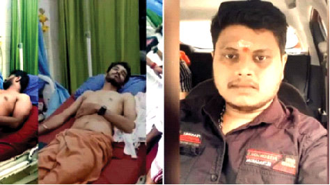 Jimnesh was beaten up at the incident site by  CPI(M) cadre and the internal injuries led to his death
