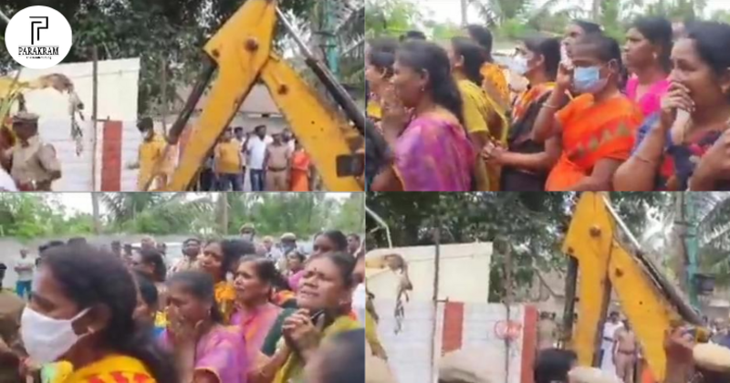 DMK government’s attempt to demolish a temple halted by Hindu Unity
