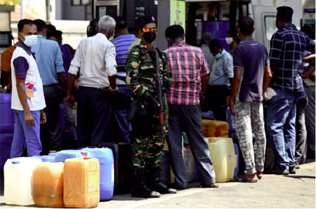 The Reserve Bank of India January 2022 announced a $400 million swap to help Sri Lanka shore up reserves, as part of an aid package Sri Lanka signed an agreement for a $500 million credit line to purchase fuel from India in February