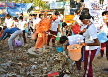 Swachh Bharat Campaign at Chilkur Balaji Temple, Hyderabad