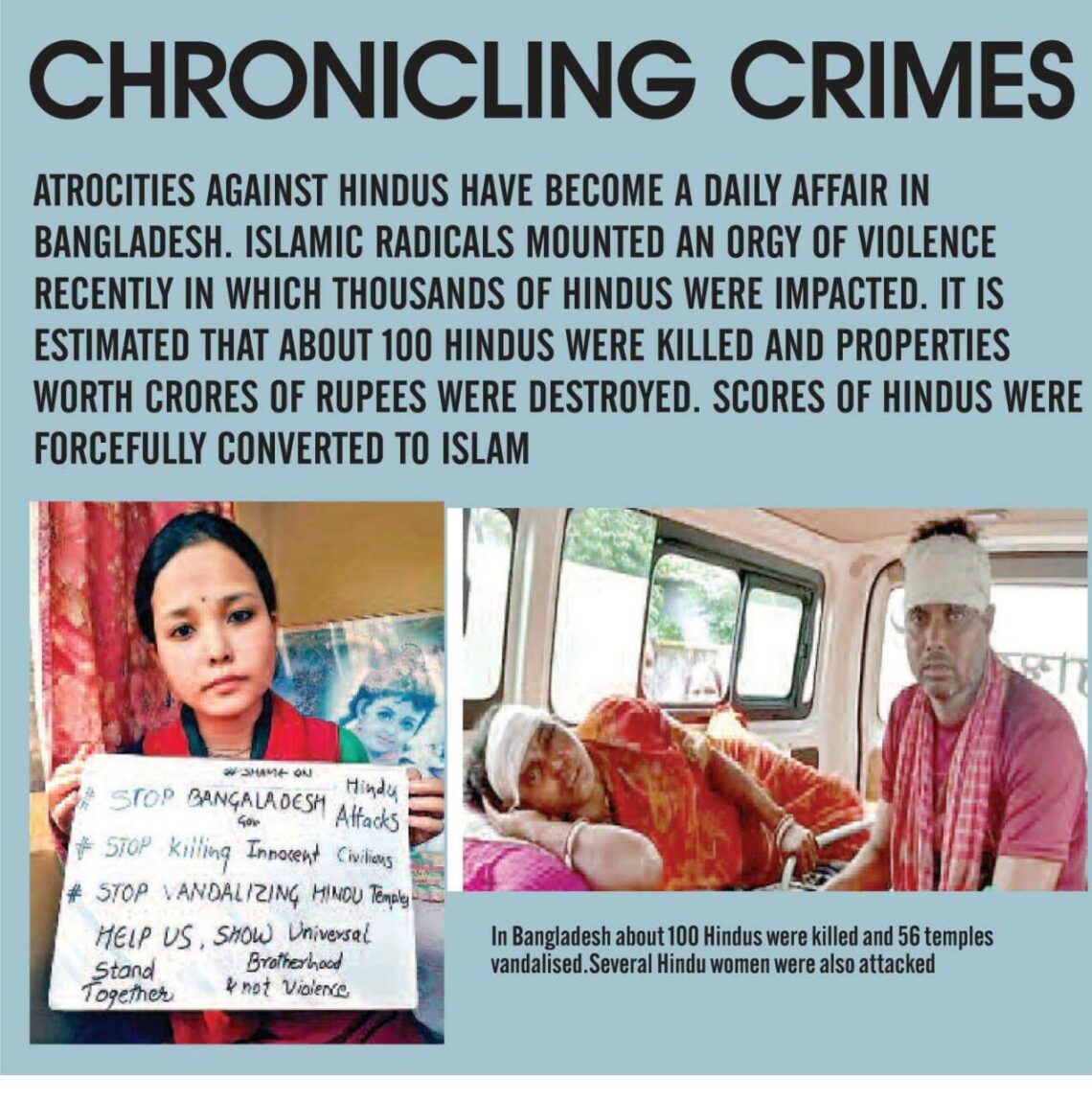 #HinduLivesMatter: Endangered Hindus In Bangladesh