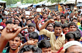 Three hundred  illegal Rohingyas have been illegally settled by AAP MLA  Amanatullah Khan  in Delhi