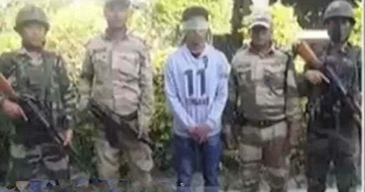 Machukring Zamshim Shimray, alias Ningkham terrorist of MNPF with Assam Rifles
