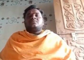 Lone temple pujari in Bapatla district of Andhra Pradesh was threatened to convert to Christianity 