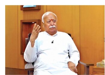 RSS Sarsanghchalak Dr Mohan Bhagwat