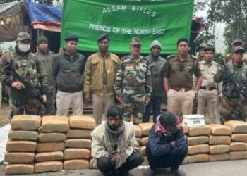 Assam Rifles seize 226 kg of Marijuana worth Rs 90 lakhs in Tripura; 2 peddlers held