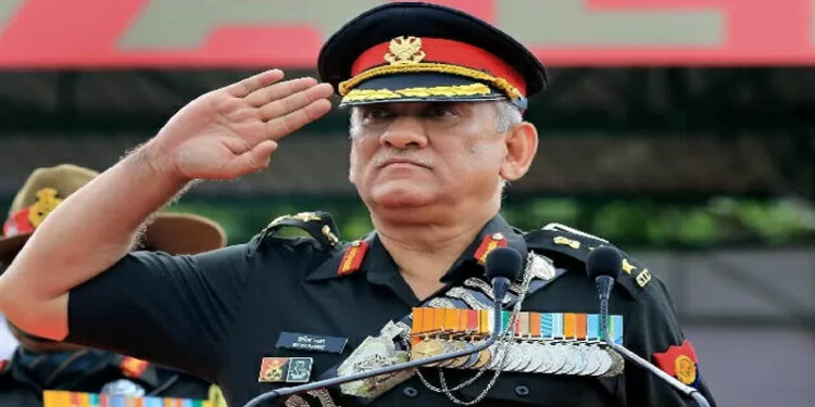 Chief of Defence Staff (CDS) General Bipin Rawat