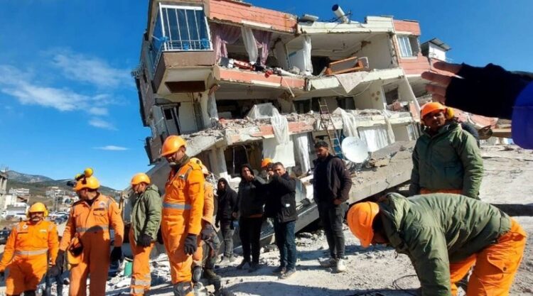 Under Operation Dost, India has sent search and rescue teams, mainly three teams of the National Disaster Response Force, field hospitals, materials, medicines, and equipment to Turkey and Syria after the devastating earthquakes