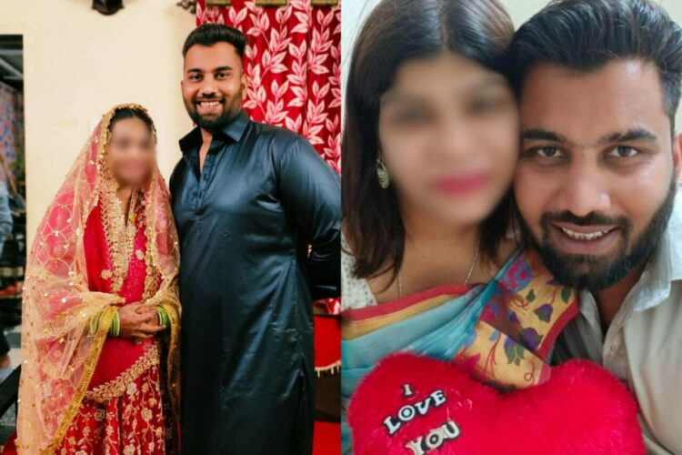 Accused with two Hindu women, he got married to the one in left and lives in with one in right