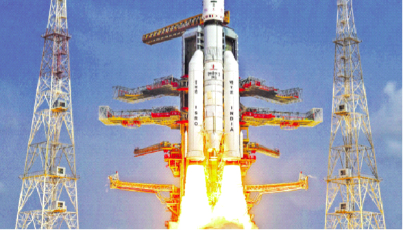 ISRO's LVM3 carrying 36 satellites lifts off from the Satish Dhawan Space Station, in Sriharikota