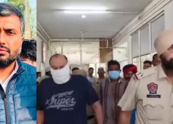 From Left: AAP MLA Jagdeep Goldy Kamboj, Surinder Kamboj arrested for extorting property dealer in exchange of settling rape case (Photo: ANI)