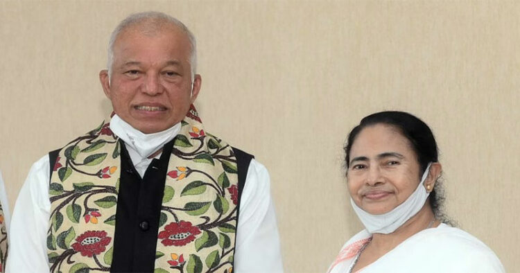 TMC MP Luizinho Faleiro & West Bengal CM Mamata Banerjee
