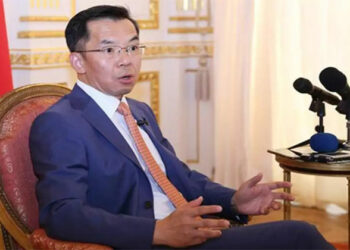 Chinese ambassador to France Lu Shaye