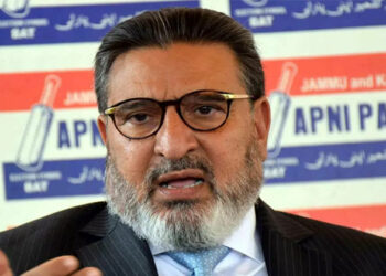 Jammu and Kashmir Apni Party president Altaf Bukhari