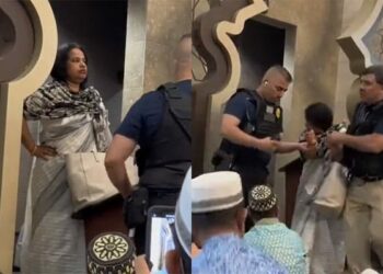 Woman from the viral video