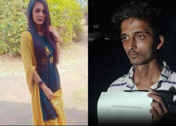 Sahista on the left and Brijesh Patel on the right