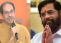 Shiv Sena (UBT) founder and former Maharashtra CM Uddhav Thackeray and Maharashtra CM Eknath Shinde
