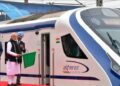 PM Narendra Modi flagging off Vande Bharat Express