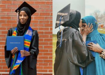Hamdia Ahmed on the left and her mother on the right, Image: Twitter