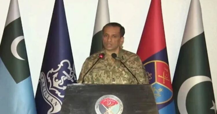 Inter-Services Public Relations Director General Maj-Gen Ahmed Sharif Chaudhry