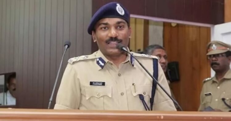 Kochi Police Commissioner K Sethuraman