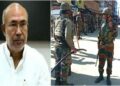 Manipur Chief Minister N Biren Singh