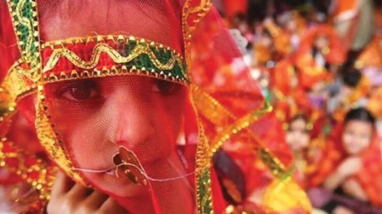 Child Marriage: A Representation Image, (Source: The Guardian)