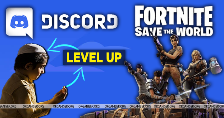 The poster of the game  FORTNITE and application DISCORD where these minors were lured to conversion by Islamists, Image: Organiser