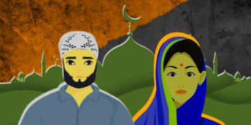 A Representation Image of 'Love and Grooming Jihad', (Image: Organiser)