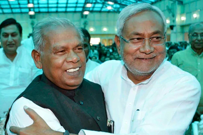 Jitan Ram Manjhi & Nitish Kumar